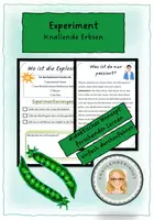 Vorschau - Experimente - Knallende Erbsen Experiment - Deckblatt