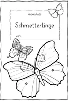 Vorschau - Arbeitsblätter - Komplettpaket Schmetterling 1./2. Klasse (2-fach differenziert) - Seite 1