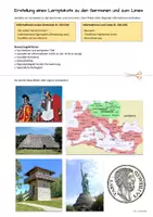 Vorschau - Arbeitsblätter - Die Germanen und der Limes (Lernplakat erstellen) - Seite 1