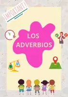 Vista previa - Refuerzo / NEE / Materiales de apoyo - Partes de la oración y los adverbios. - Portada