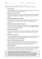 Vorschau - Arbeitsblätter - AB mit Fragen zum Thema "Fotografie" + Lösungsblatt + Mindmap + Infografik - Seite 3