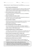Vorschau - Arbeitsblätter - AB mit Fragen zum Thema "Frankfurt am Main" + Lösungsblatt + Mindmap + Infografik - Seite 3