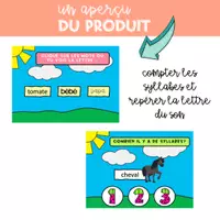 Aperçu - Apprentissages en autonomie - GOOGLE SLIDES Le son A | Conscience Phonologique Maternelle - Page 3