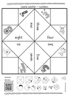 Aperçu - Jeux - numbers cootie catcher English / Anglais - Page 3