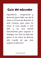 Vista previa - Hojas de trabajo - Mindfulness en el Circo | Plan de Clases y Actividades de Concentración y Equilibrio (Primaria) - página 2