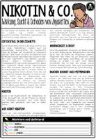 Vorschau - Unterrichtsreihen - Die Atmung - Der Mensch | Infomaterial & Arbeitsblätter - Rauchen, Nikotin, Krebs, Asthma, Grippe, Interessante Fakten etc. - sofort einsetzbar - Seite 3