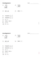 Vorschau - Arbeitsblätter - Materialpaket "Grundlagentests/ Kopfrechentests" - Seite 2