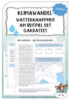 Vorschau - Stundenentwürfe - Klimawandel: Wasserknappheit am Beispiel des Gardasees 2023 #TimeForClimateAction - Seite 1