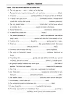 Vorschau - Arbeitsblätter - Adjective - Adverb - Explanation, Exercises and Solutions - Seite 3