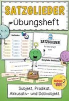 Vorschau - Arbeitsblätter - SATZGLIEDER Arbeitsheft / Deutsch - Deckblatt