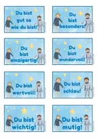 Vorschau - Anderer Materialtyp - Sternchenklasse - Mutmachkarten - Seite 1