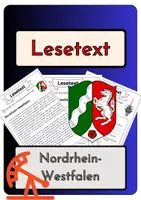 Vorschau - Arbeitsblätter - Materialpaket Plus - Nordrhein-Westfalen | Lesetext - Steckbrief - Lückentext - Suchsel (inkl. Lösungen) - Seite 1