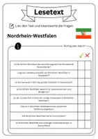 Vorschau - Arbeitsblätter - Materialpaket Plus - Nordrhein-Westfalen | Lesetext - Steckbrief - Lückentext - Suchsel (inkl. Lösungen) - Seite 3