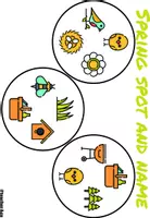 Vista previa - Juegos / Gamificación - Spring Find the Pair | ESL activities | no prep - Portada