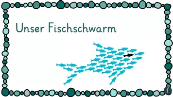 Vorschau - Mal- und Bastelvorlagen - Kunst Unser Fischschwarm Klasse 2-4 - Seite 3