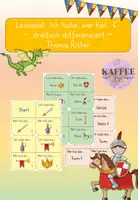 Vorschau - Spiele - Differenziertes Lesespiel: "Ich habe, wer hat?" - Deckblatt