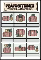 Vorschau - Arbeitsblätter - Lokale Präpositionen - Wo ist die Ananas? DAZ #dazforfreefriday - Seite 2