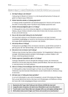 Vorschau - Arbeitsblätter - AB mit Fragen zum Thema "Freiburg (Schweiz)" + Lösungsblatt - Seite 1