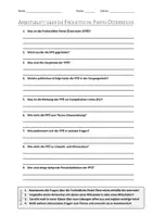 Vorschau - Arbeitsblätter - Lernplakat + AB mit Fragen zum Thema "Freiheitliche Partei Österreichs" + Lösungsblatt + Infografik - Seite 2