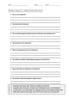Vorschau - Arbeitsblätter - AB mit Fragen zum Thema "Freikirche" + Lösungsblatt + Mindmap + Infografik - Deckblatt