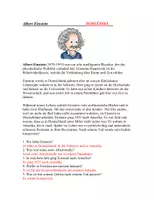 Vorschau - Text - Albert Einstein Biografie (DaF/DaZ) - Seite 1