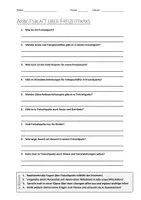 Vorschau - Arbeitsblätter - AB mit Fragen zum Thema "Freizeitparks" + Lösungsblatt - Deckblatt