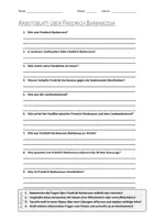 Vorschau - Arbeitsblätter - AB mit Fragen zum Thema "Friedrich Barbarossa" + Lösungsblatt + Infografik - Deckblatt