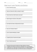 Vorschau - Arbeitsblätter - AB mit Fragen zum Thema "Friedrich der Große" + Lösungsblatt + Infografik - Deckblatt