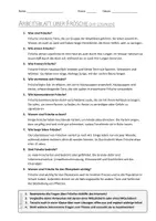 Vorschau - Arbeitsblätter - AB mit Fragen zum Thema "Frösche" + Lösungsblatt + Mindmap + Infografik - Seite 3