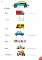 Vorschau - Arbeitsblätter - Transports worksheets in english - Seite 2
