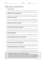Vorschau - Arbeitsblätter - AB mit Fragen zum Thema "Furt" + Lösungsblatt - Deckblatt