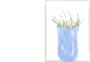 Vorschau - Mal- und Bastelvorlagen - Blumenkarte mit Herzen herstellen - Seite 2