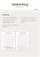 Vorschau - Spiele - Frühling Suchsel (Buchstabengitter) 2-fach differenziert - Seite 1