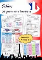 Vorschau - Arbeitsblätter - Cahier - La grammaire française - Deckblatt