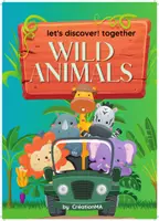 Aperçu - Matériel pour travaux manuels / dessin - let's discover! together the Wild Animals Book 3-5 Y - Page de couverture
