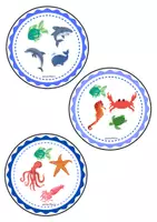 Vorschau - Spiele - Sea animals matching pairs - Seite 1