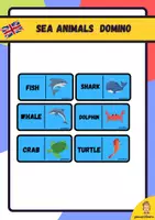 Vista previa - Juegos / Gamificación - sea animals domino - Portada