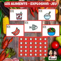 Vista previa - Juegos / Gamificación - Les aliments - Explosion! - Jeu - Portada