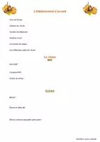 Aperçu - Fiches - Journal de bord pour un stage de 4 semaines - Page 1