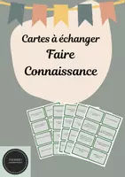 Vorschau - Aufgabenkarten - Stop&Swap Faire Connaissance - Deckblatt