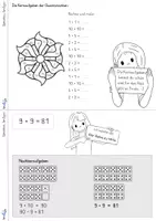 Vorschau - Arbeitsblätter - Quadratzahlen verstehen – Selbstlernheft (Mathe Klasse 2 & 3) | Arbeitsblätter mit Strategien & Übungen - Seite 2