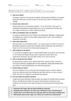 Vorschau - Arbeitsblätter - AB mit Fragen zum Thema "Gebet" + Lösungsblatt + Infografik - Seite 2