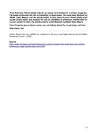 Vorschau - Klassenarbeiten - Kursarbeit Walter Dean Myers Monster textgebundene Schreibaufgabe - Seite 1