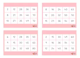 Vista previa - Juegos / Gamificación - BINGO de las TABLAS DE MULTIPLICAR - Portada