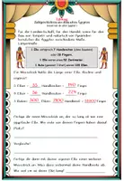 Vorschau - Arbeitsblätter - Zahlgeschichten aus dem alten Ägypten - messen - Seite 3