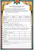 Vorschau - Arbeitsblätter - Zahlgeschichten aus dem alten Ägypten - der Kalender - Seite 1