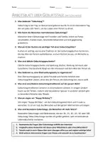 Vorschau - Arbeitsblätter - AB mit Fragen zum Thema "Geburtstag" + Lösungsblatt + Infografik - Seite 2