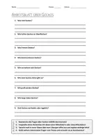 Vorschau - Arbeitsblätter - Lernplakat + AB mit Fragen zum Thema "Geckos" + Lösungsblatt + Mindmap + Infografik - Seite 1