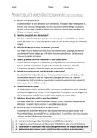 Vorschau - Arbeitsblätter - AB mit Fragen zum Thema "Geisterbahn" + Lösungsblatt - Seite 1