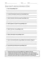 Vorschau - Arbeitsblätter - Lernposter + AB mit Fragen zum Thema "Gemäßigte Zone" + Lösungsblatt + Mindmap + Infografik - Seite 1